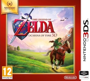 The Legend of Zelda: Ocarina of Time 3D - Box - Front (Europe) - 1121x1000