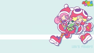Puyo Puyo Fever - Fanart - Background (World) - 1920x1080