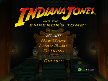 Indiana Jones and the Emperor's Tomb - Screenshot - Game Select (World) - 640x480