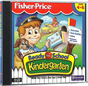 Fisher-Price Ready for School: Kindergarten - Box - 3D (United States) - 920x890