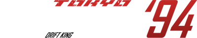 Drift King Shutokou Battle '94: Tsuchiya Keiichi & Bandou Masaaki - Clear Logo (United States) - 1480x289