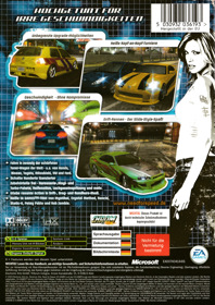 Need for Speed: Underground - Box - Back (Germany) - 3038x4290
