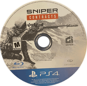 Sniper: Ghost Warrior Contracts - Disc (North America) - 740x730