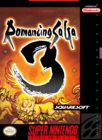 Romancing Sa·Ga 3 - Fanart - Box - Front (North America) - 1534x2100