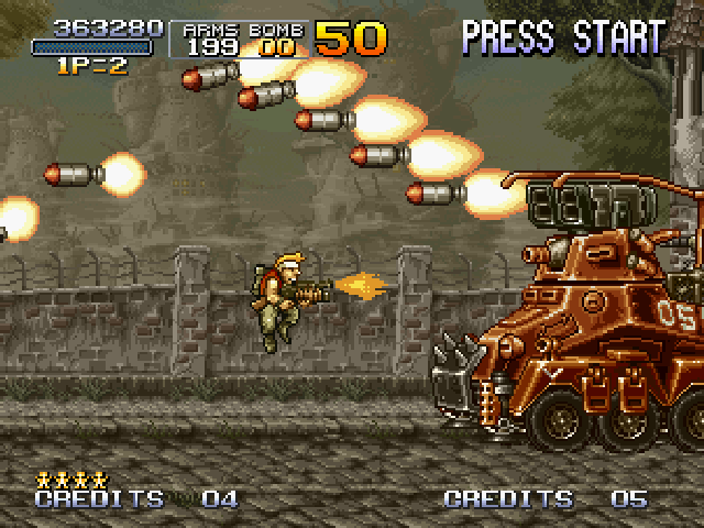 Illustration of Metal Slug
