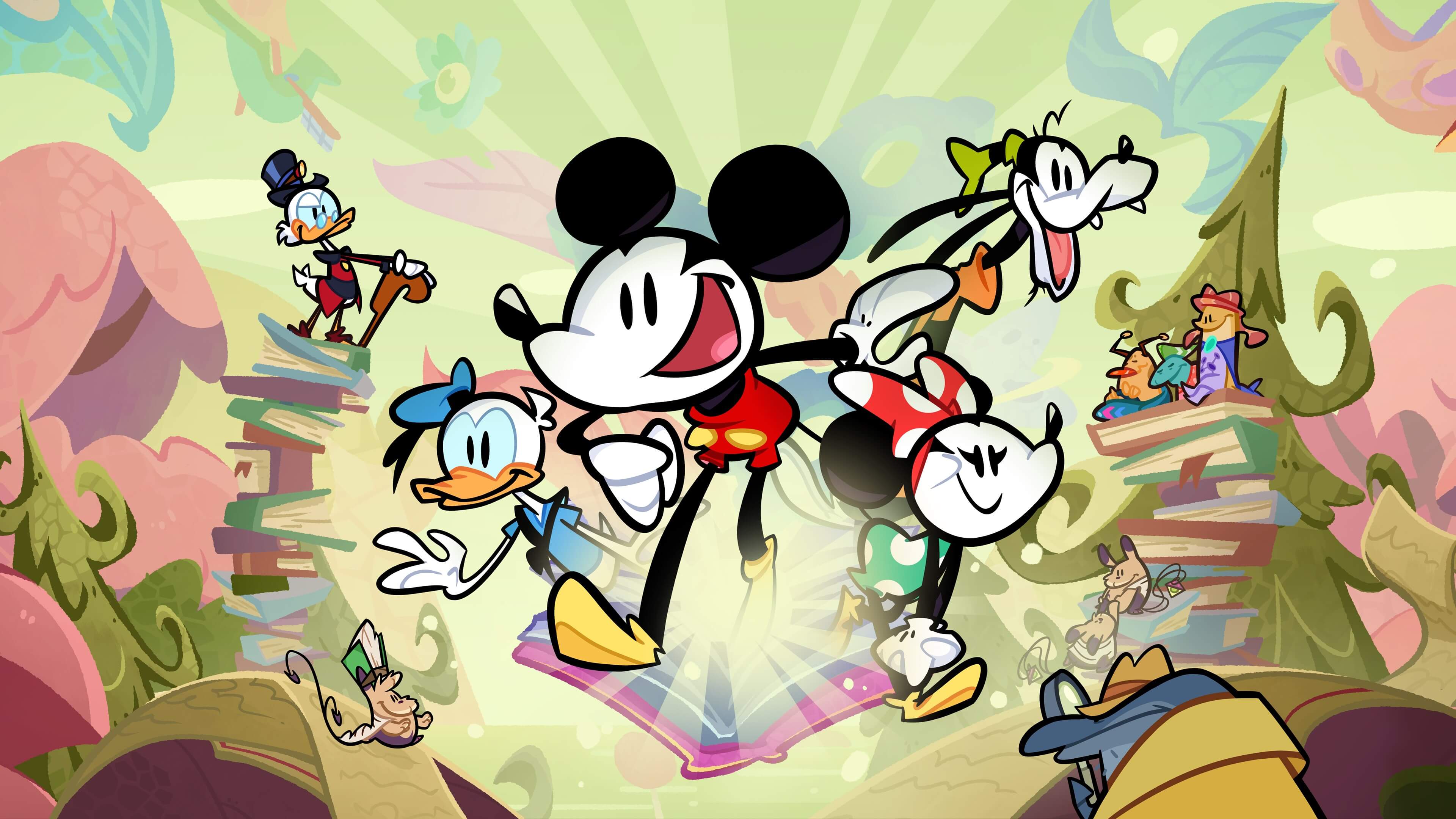Illustration of Disney Illusion Island Starring Mickey & Friends