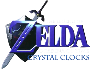 The Legend of Zelda: Crystal Clocks - Clear Logo (World) - 400x300