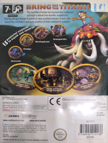 Crash of the Titans - Box - Back (Europe) - 1250x1650