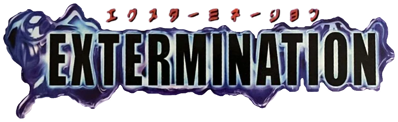 Extermination - Clear Logo (Japan) - 1122x344