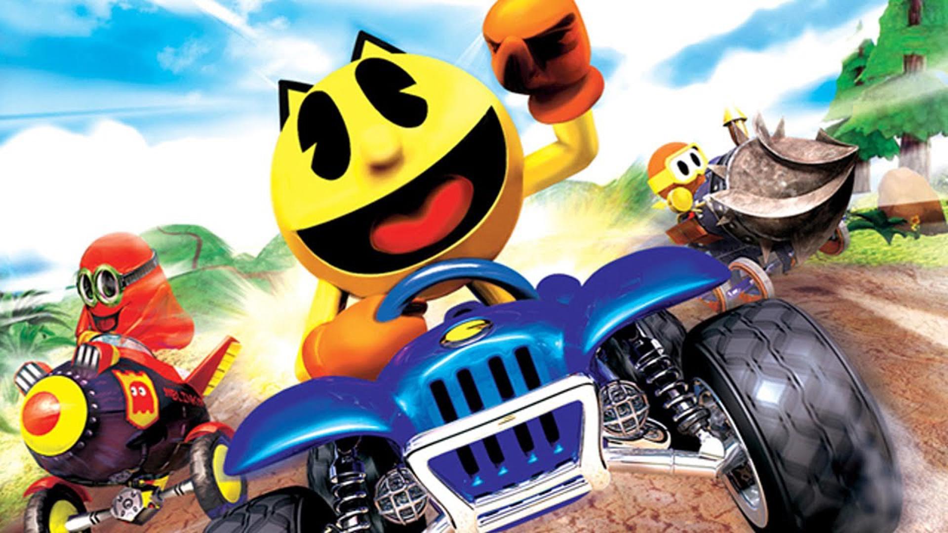 Illustration of Pac-Man World Rally