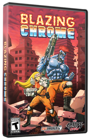 Blazing Chrome - Box - 3D (World) - 567x878