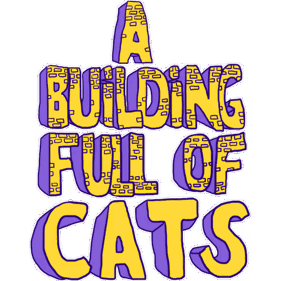 A Building Full of Cats - Clear Logo (World) - 592x592