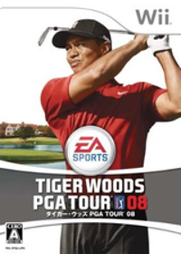 Tiger Woods PGA Tour 08 - Box - Front (Japan) - 160x224