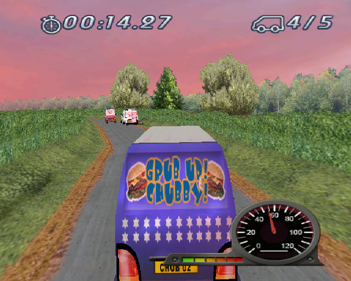 White Van Racer - Screenshot - Gameplay (World) - 640x512