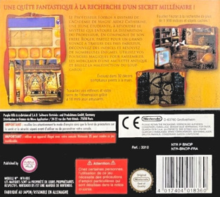 Magic Encyclopedia II: Moonlight - Box - Back (France) - 593x531