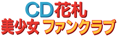 CD Hanafuda Bishoujo Fan Club - Clear Logo (Japan) - 4500x1396