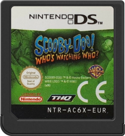 Scooby-Doo! Who's Watching Who? - Cart - Front (Europe) - 517x564