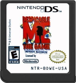 Despicable Me: The Game: Minion Mayhem - Cart - Front (North America) - 517x564