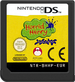 Horrid Henry: Missions of Mischief - Cart - Front (Europe) - 517x564