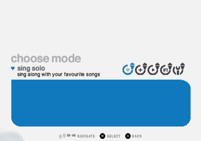 SingStar: The Wiggles - Screenshot - Game Select (Oceania) - 640x448