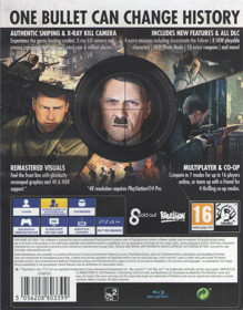 Sniper Elite V2 Remastered - Box - Back (Europe) - 1196x1528