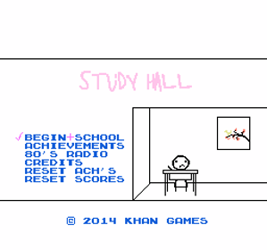 Study Hall - Screenshot - Game Title (North America) - 256x240
