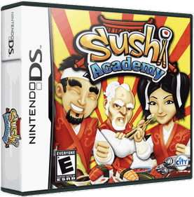 Sushi Academy - Box - 3D (North America) - 867x879