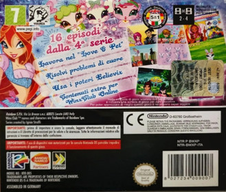 Winx Club: Believix in You! - Box - Back (Italy) - 1492x1272