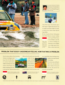 Colin McRae Rally - Advertisement Flyer - Front (United States) - 1687x2200