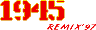 1945 Remix '97 - Clear Logo (Europe) - 714x228