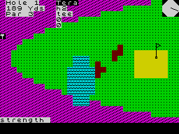 Illustration of Golf (Virgin Games)