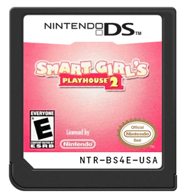 Smart Girl's Playhouse 2 - Cart - Front (North America) - 571x600