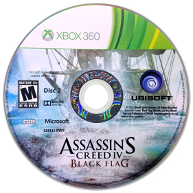 Assassin's Creed IV: Black Flag - Disc (North America) - 900x900