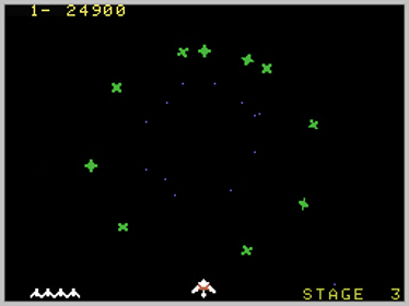 Gyruss - Screenshot - Gameplay (North America) - 256x192