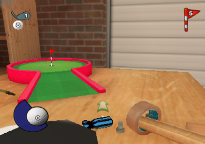 Toy Golf Extreme - Screenshot - Gameplay (Europe) - 640x448