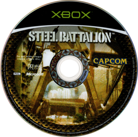 Steel Battalion - Disc (Europe) - 736x732