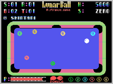 Lunar Ball - Screenshot - Gameplay (World) - 256x192