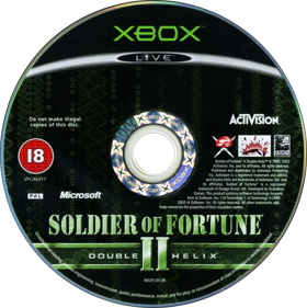 Soldier of Fortune II: Double Helix - Disc (United Kingdom) - 775x777