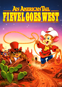 An American Tail: Fievel Goes West - Fanart - Box - Front (World) - 1800x2550