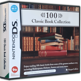 100 Classic Books - Box - 3D (Europe) - 900x898