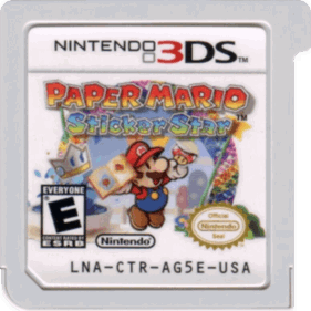 Paper Mario: Sticker Star - Cart - Front (North America) - 776x776