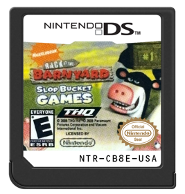 Back at the Barnyard: Slop Bucket Games - Cart - Front (North America) - 571x600