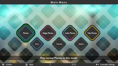 Picross S5 - Screenshot - Game Select (North America) - 1920x1080