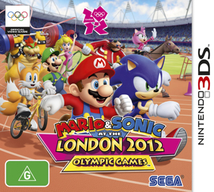 Mario & Sonic at the London 2012 Olympic Games - Box - Front (Australia) - 1535x1376