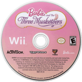 Barbie and the Three Musketeers - Disc (North America) - 1280x1280
