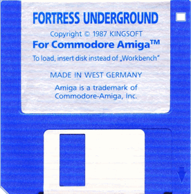 Fortress Underground - Disc (Europe) - 794x807