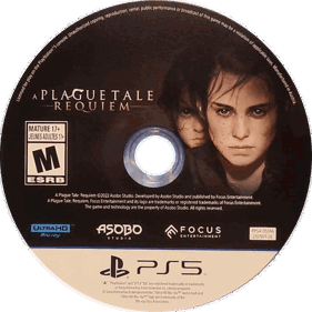 A Plague Tale: Requiem - Disc (North America) - 700x699