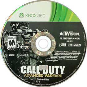 Call of Duty: Advanced Warfare - Disc (North America) - 965x963