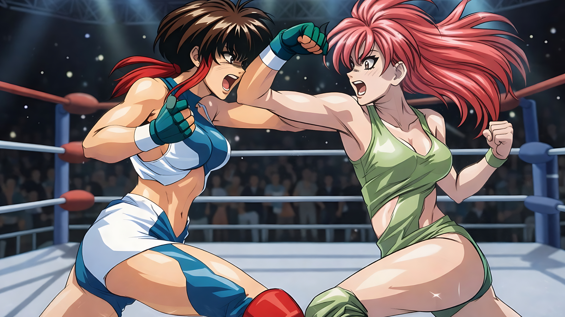 Illustration of Bishoujo Wrestler Retsuden: Blizzard Yuki Rannyuu!!