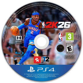 NBA 2K26 - Disc (Europe) - 2048x2048